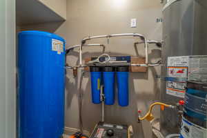 Utilities with water heater