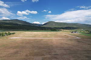 View of mountain feature featuring a rural view