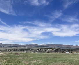 View of mountain feature featuring a rural view