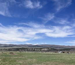 View of mountain feature featuring a rural view