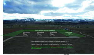 Rendering of Sumac Meadows Lot 4 when combined with Preserve Lot