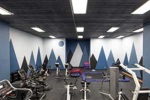 View of exercise room