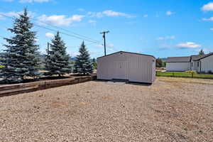 Personal shed for storage