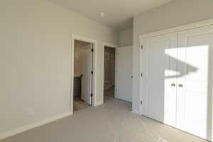 2nd Bedroom on Main Floor *Photo of like floorplan with similar finishes, options may vary*