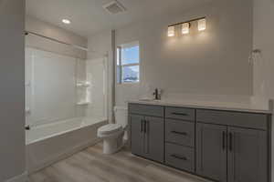 Shared Upstairs Bath *Photo of like floorplan with similar finishes, options may vary*