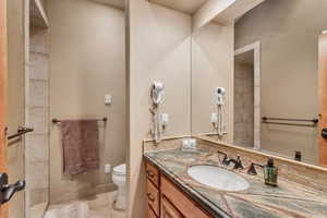 ensuite bathroom with shower