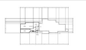 Architectural plans shooting range/shop (lower level)