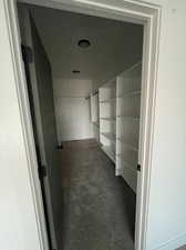 View of spacious closet