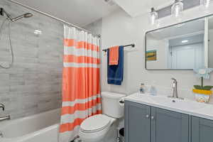 Full bathroom in finished basement