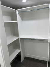 Primary walk-in closet