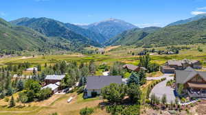 Drone Picture of Mountain Meadow