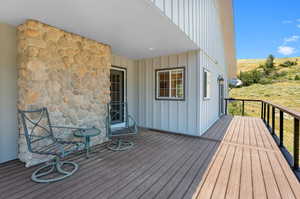 Deck from Master Bedroom