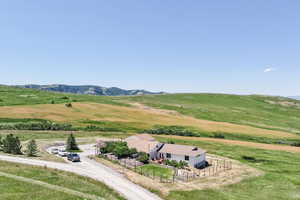 Over head view of surrounding  area