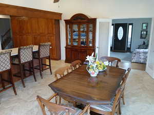 Dining area