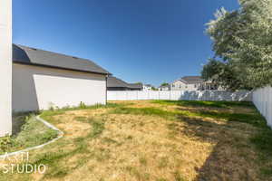 View of  backyard with Mature trees