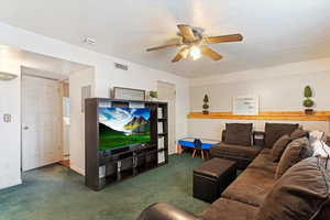 More room to relax or entertain in the basement family room