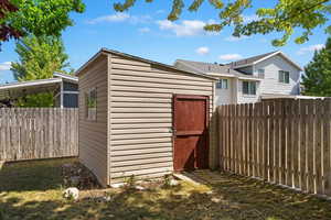 Backyard shed