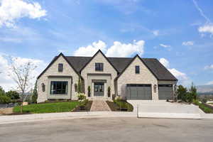 View of french country style house