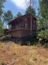 View of back of house