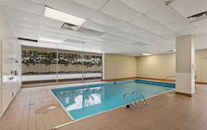 Indoor swimming pool and shower