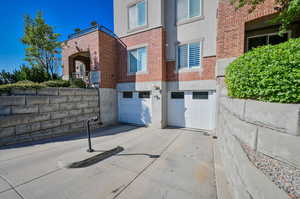 Owner garage entrance