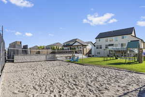 Sand Volleyball Court