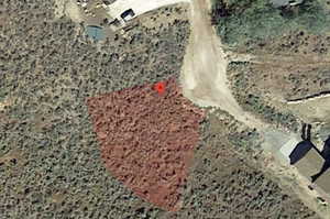 Aerial view of lot overlay.