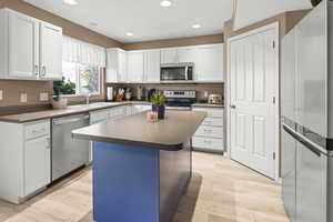 Spacious kitchen with updated appliances