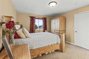 Top Floor, Large Primary Suite with en suite bathroom and walk-in closet, with Lake and Mountain Views