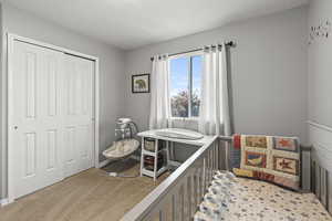 Top Floor, North East Corner Guest Bedroom, Light and Bright, Faces Lake