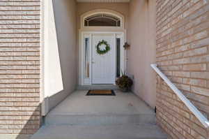 View of property entrance