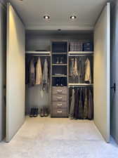 View of closet