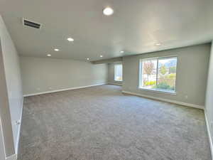 Large and open basement