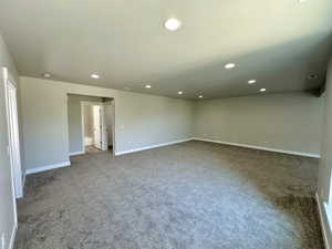 Large and open basement