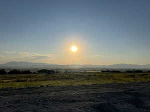 Mountain view with a rural view