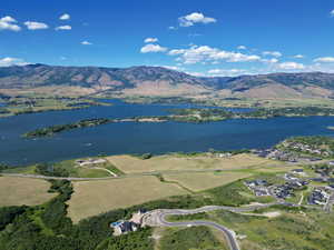 VIEW OF PINEVIEW RESERVOIR