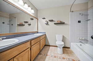 Bathroom #2. Full bath, double sinks