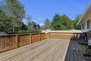 View of deck