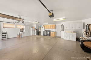 3-Garage w/ epoxied floor