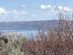 Property view of water featuring a mountain view