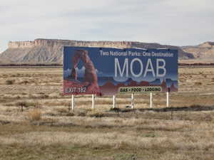 Just 35 Miles from Moab., Great place to build Hwy Advertising Billboards.