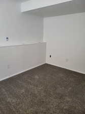 Spare room with carpet