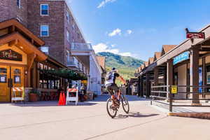 Mountain Biking Lifts in Summer at Resort Center