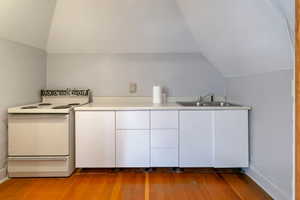 Upstairs kitchenette