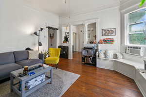 Living Room of One Bedroom Apartment