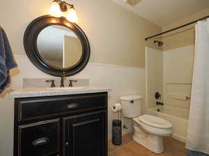 lower level bathroom