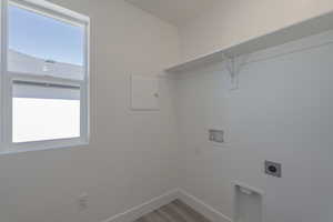 Upstairs Laundry *Photo of similar plan in community, colors and options will vary*