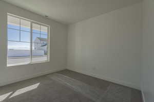 Main Floor Bedroom/Flex Room *Photo of similar plan in community, colors and options will vary*