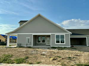 View of rear view of house