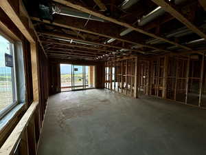 Basement family room